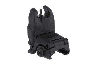 Magpul MBUS flip up front sight is made from durable black polymer